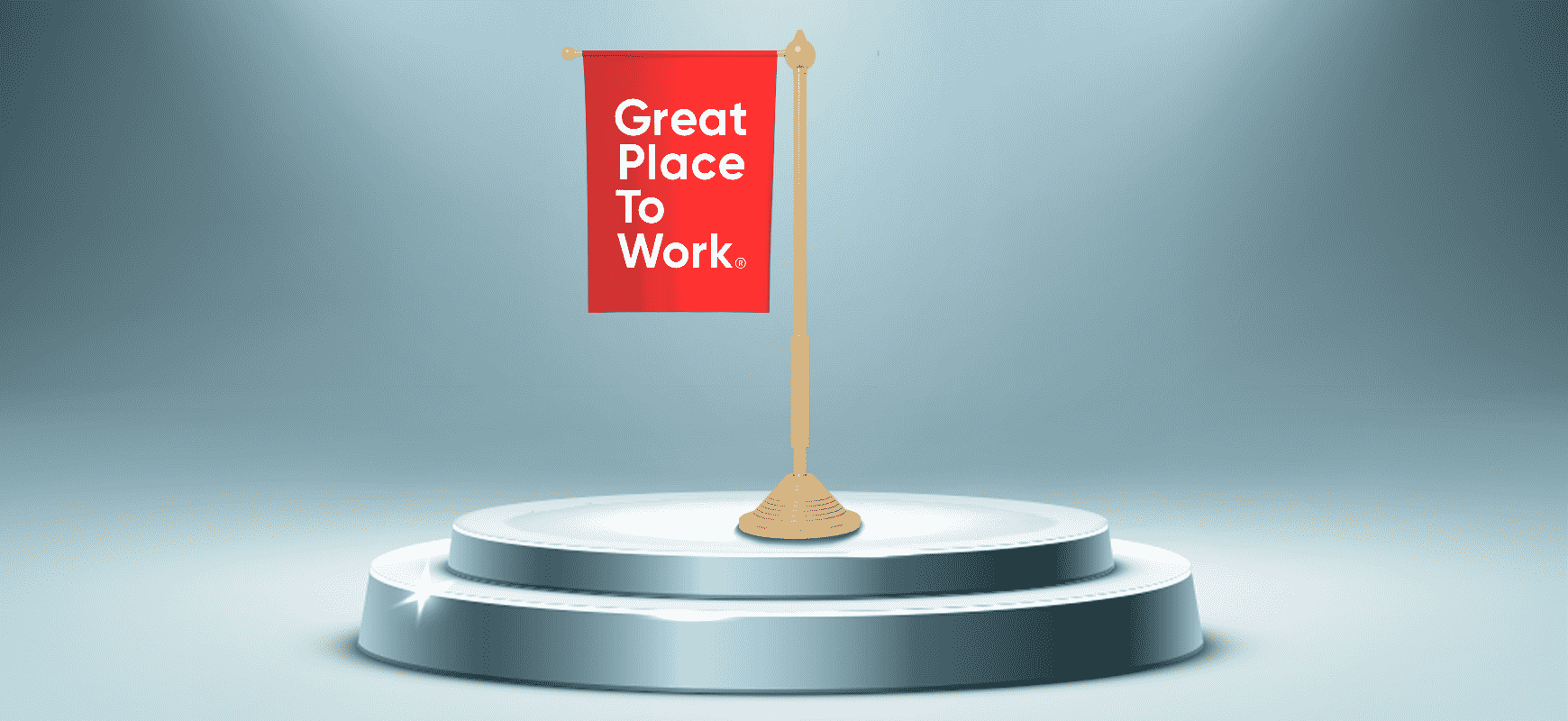 Great Place To Work trophy