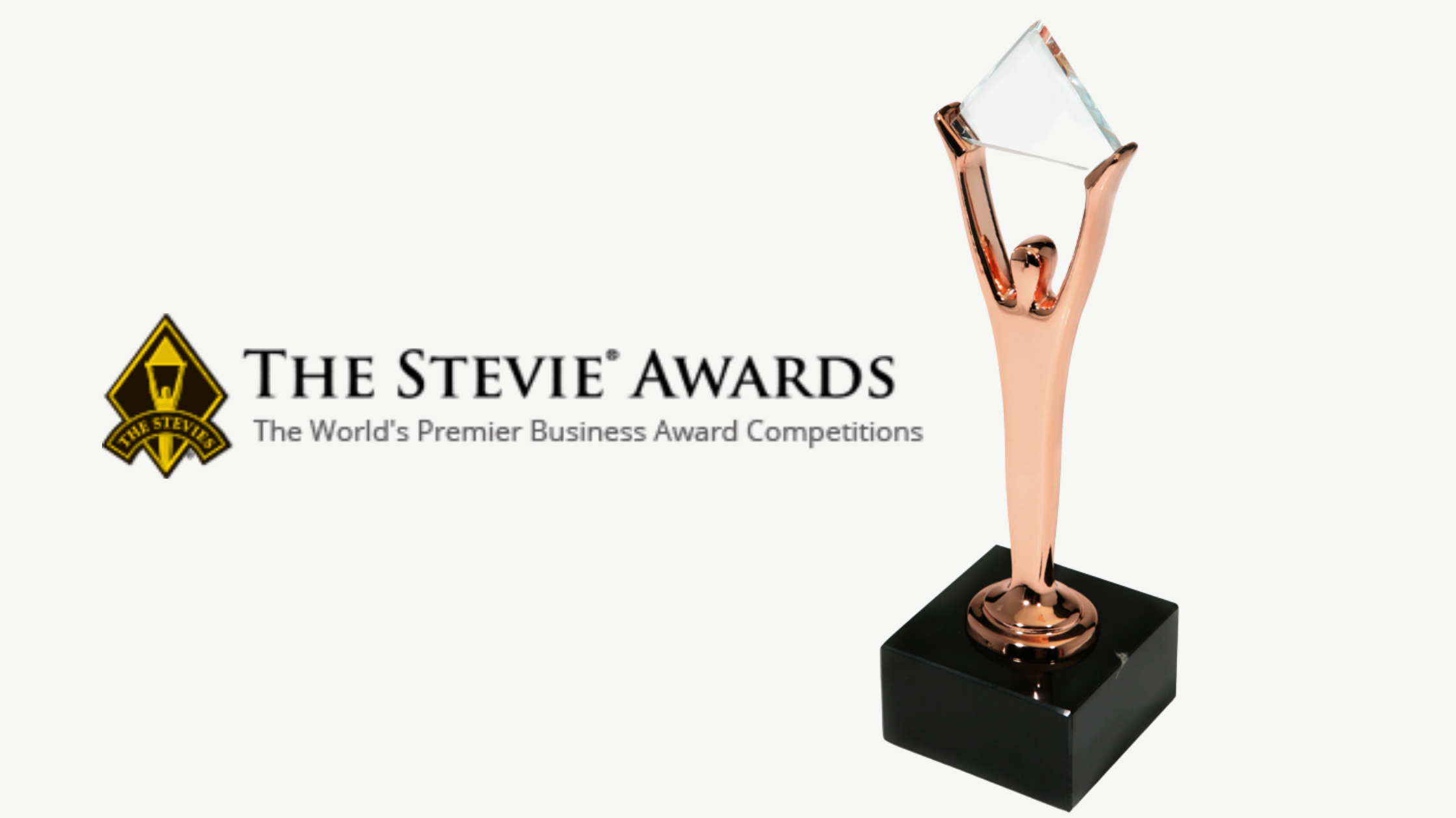 Stevie Awards trophy