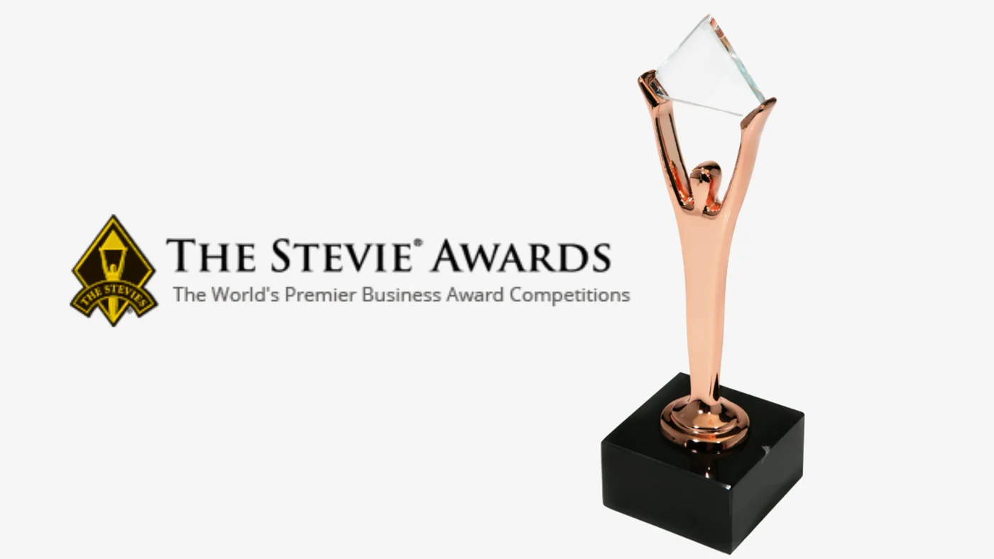 Stevie Awards trophy