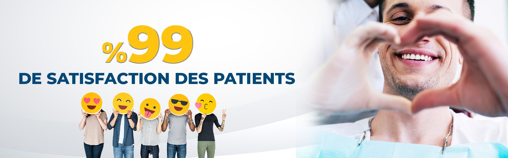 Slider 8 Happy Patients Groupe Dentaire Hospitadent - Hôpital Dentaire